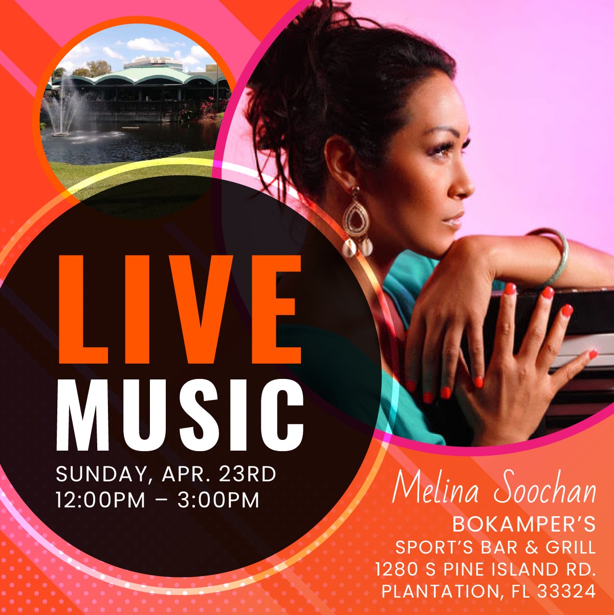 Read more about the article Melina Soochan performing at Bokamper’s